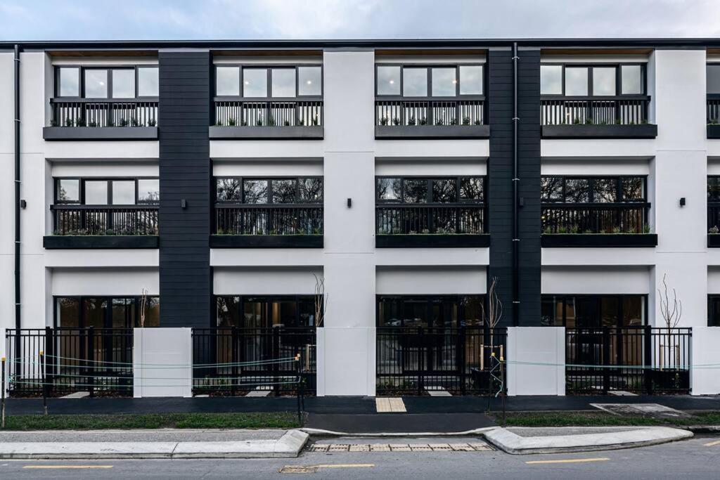 Stellar Central City Apartment - Hagley Park Christchurch Eksteriør billede